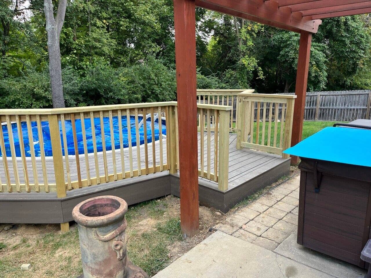 Custom Pool Deck Built in West Lafayette, Indiana Thumbnail